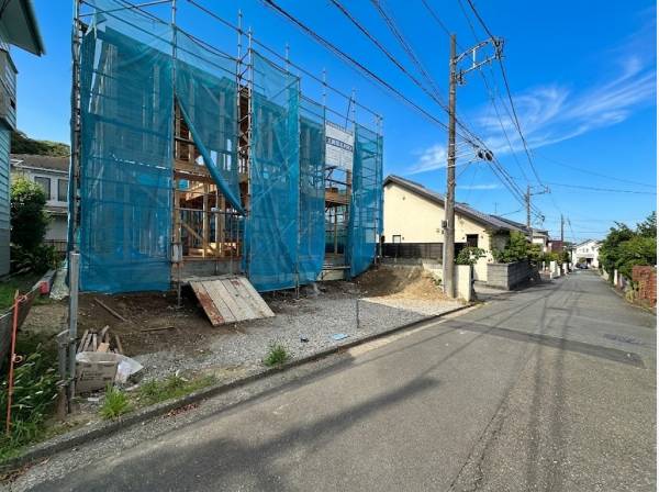 現在建築中で10/末完成予定