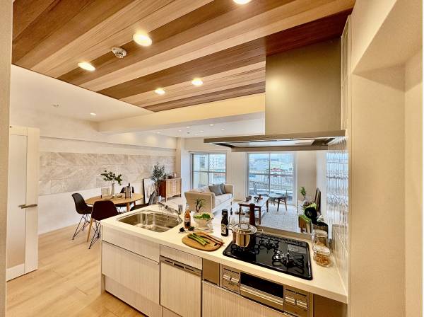 キッチンもいい感じ！