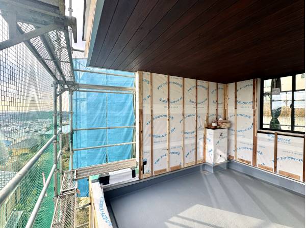 足場が取れるのが楽しみです