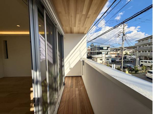 LDK横にあるバルコニー！