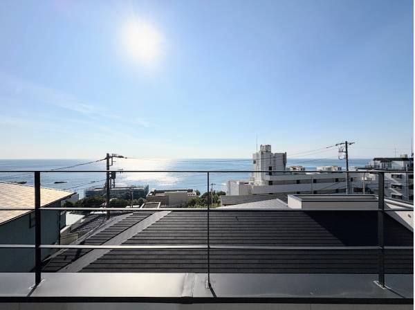 2階バルコニーからの眺望