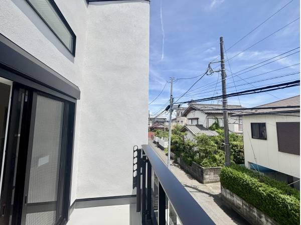 南向きバルコニーは洗濯物がよく乾きます