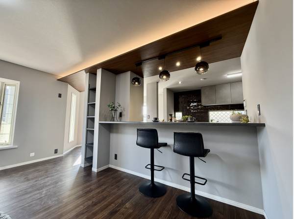 カウンター完備