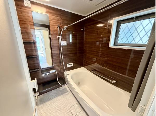 1日の疲れを癒すバスルーム