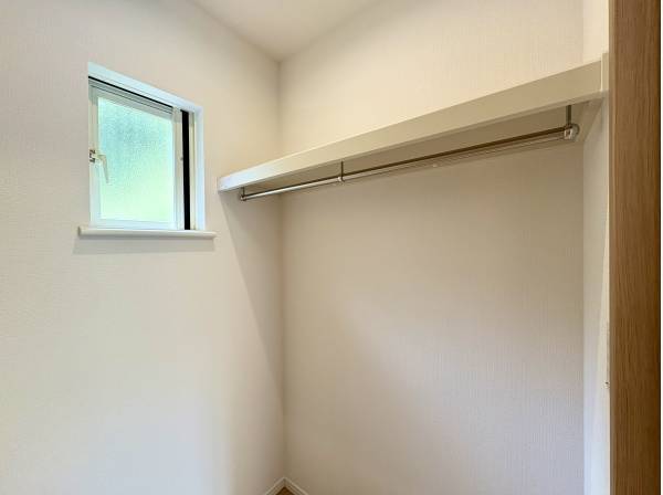 各お部屋に収納スペースを完備！