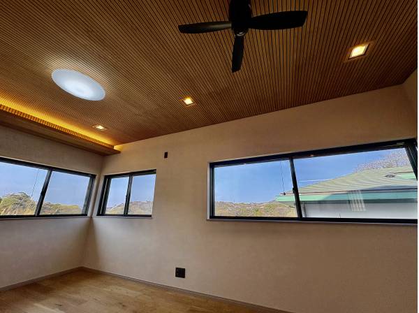 リビングの眺望はご覧の通りです！