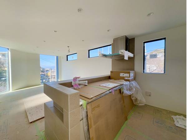 2階LDKからは海を眺望することができます