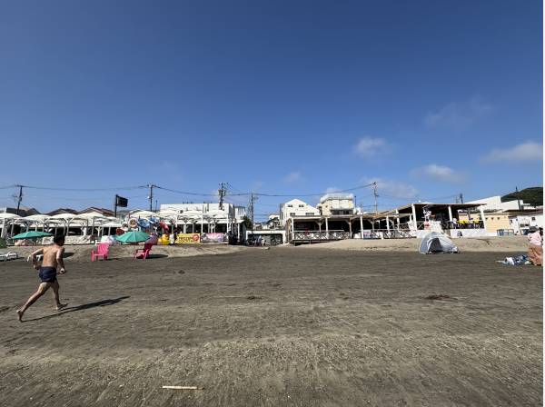 海の家も沢山でております！