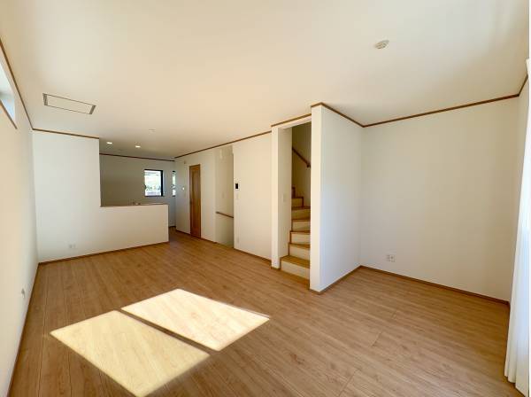 LDKスペースは17.5帖の空間！