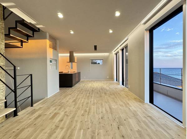 天井高を生かした大空間のLDK