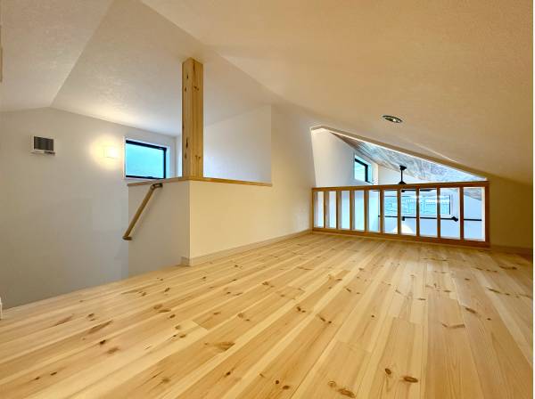 ロフトスペースも完備です。