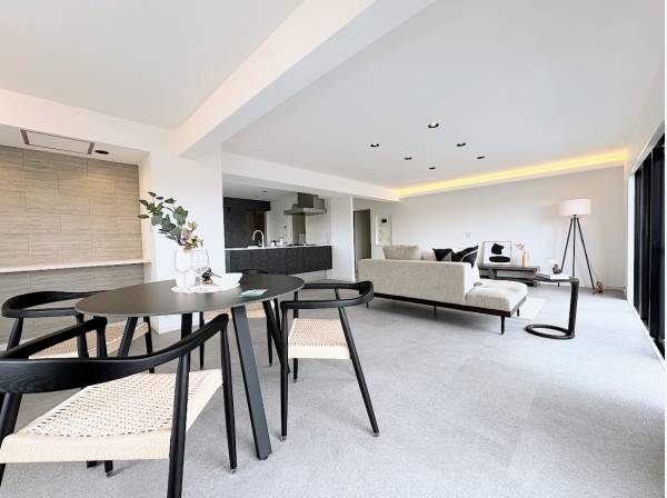 日当りも良く開放的なLDK