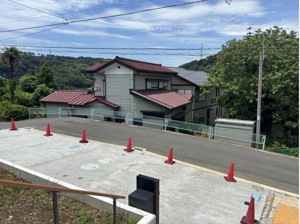前面道路＆眺望