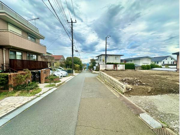 現地前面道路