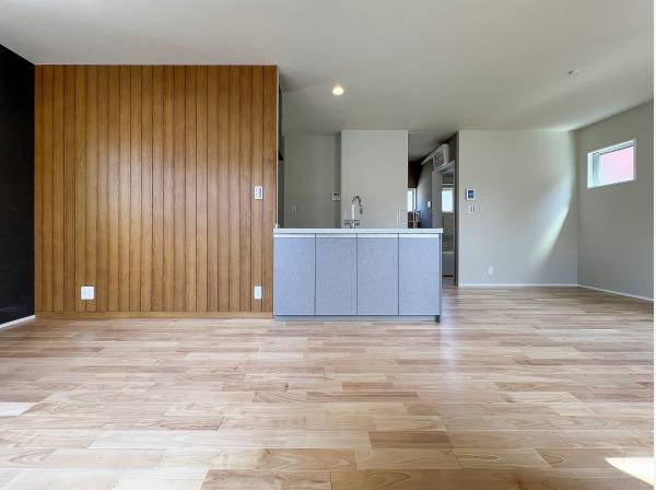 多彩なアクセントが見事に調和した20帖超LDK