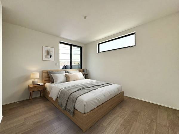 洋室です。家具等はCGで作成したイメージです。