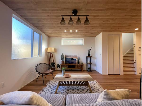 照明もおしゃれ