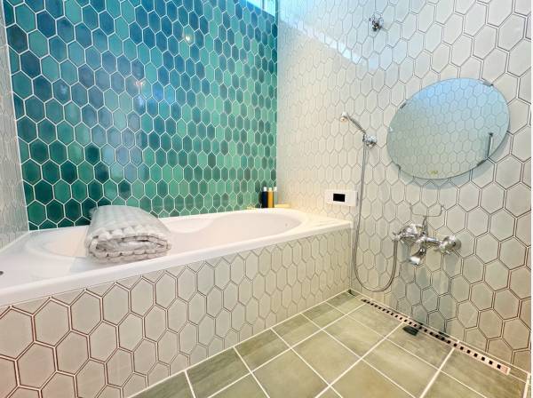 1日の疲れを癒すバスルーム