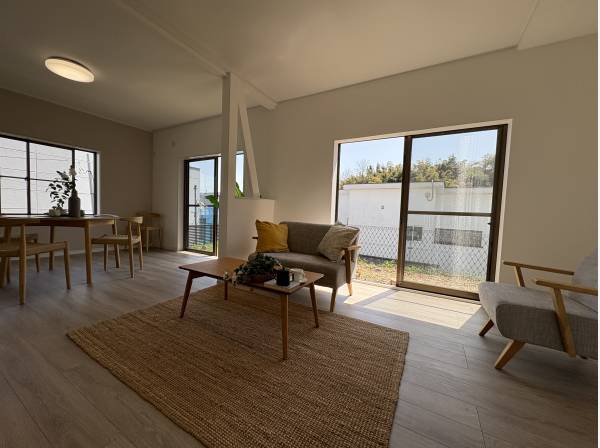 リビングもいい感じです！