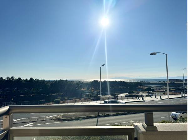 正面の眺め
※写真よりは実際の海景色は迫力がありました