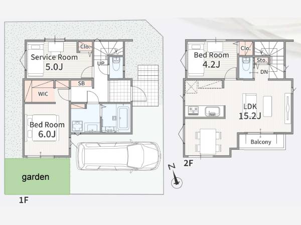 間取り図です「３LDK」車１台（車種による）