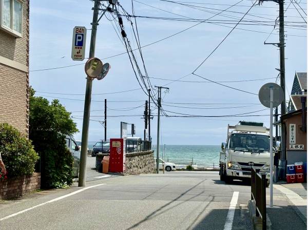 海まで徒歩1分！（約50M）