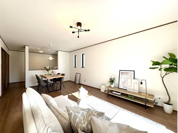 ゆったりとしたリビングです。