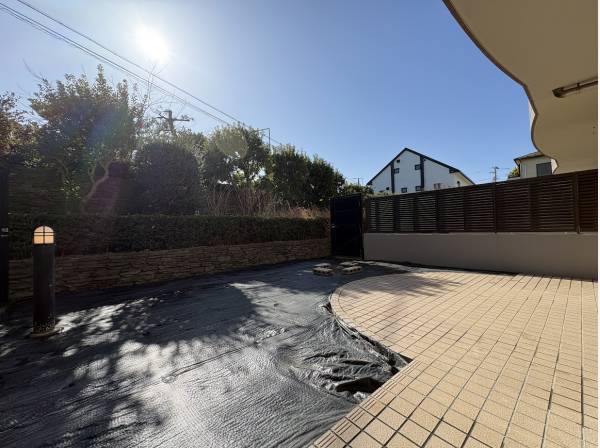 広々とした専用庭