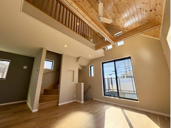 2階からの眺望も抜けております！