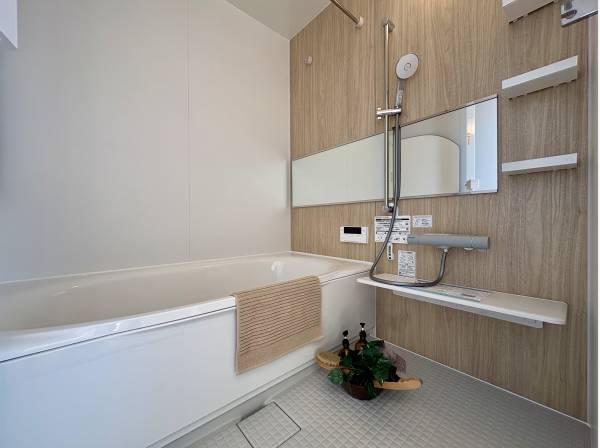 1日の疲れを癒すバスルーム