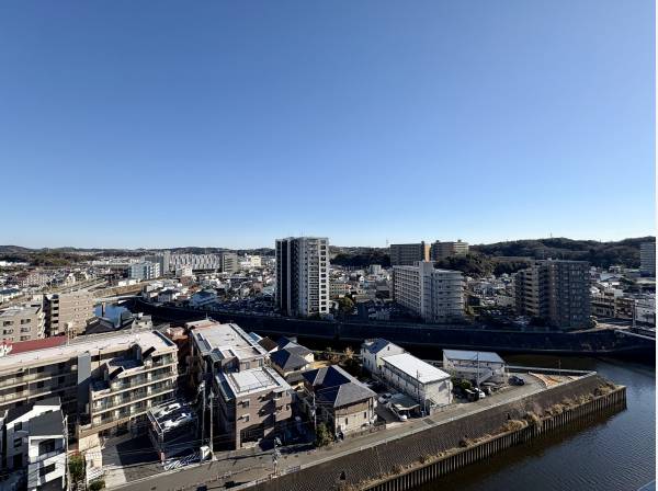 ご覧の眺望が広がります。