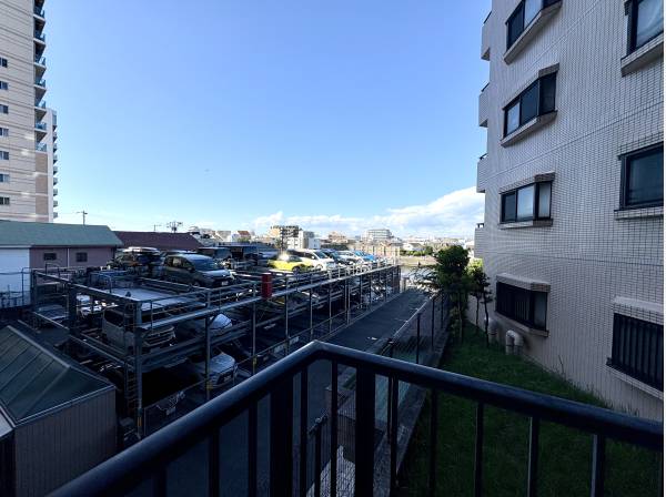 バルコニーからの眺望です