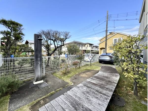 シャワーを完備した共用部