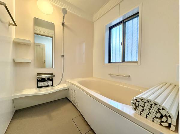 1日の疲れを癒すバスルーム