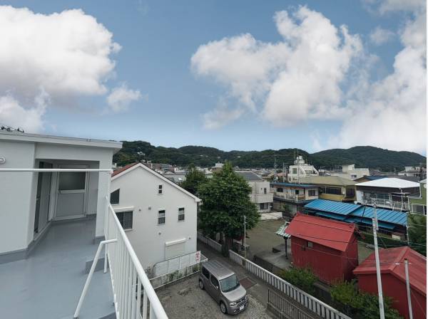 自然を感じる抜けた眺望