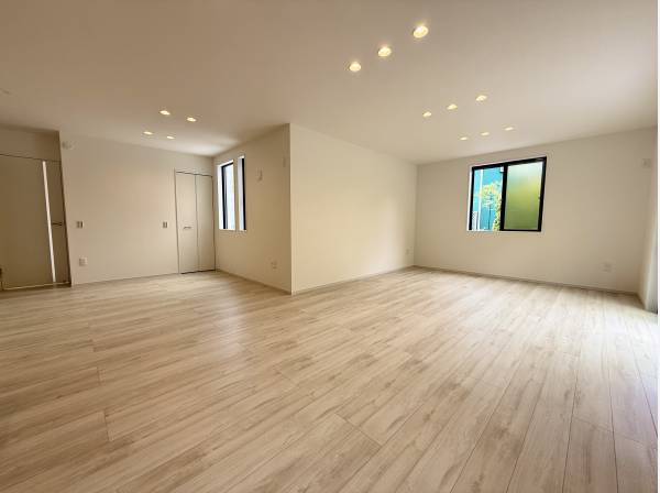 大きな家具なども置けますね！