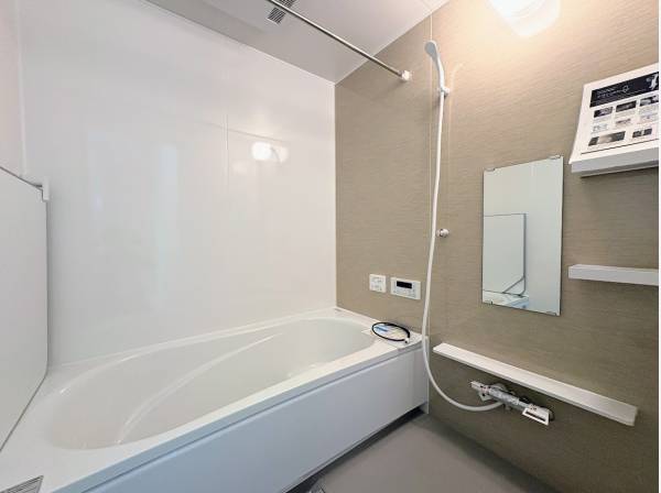 1日の疲れを癒すバスルーム