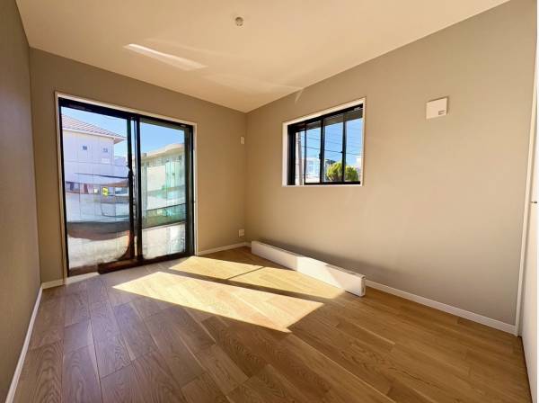 クローゼット完備の居室