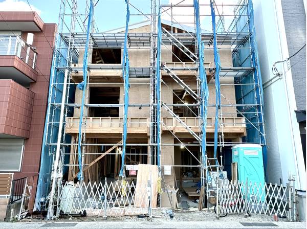 建築中現地の様子です。