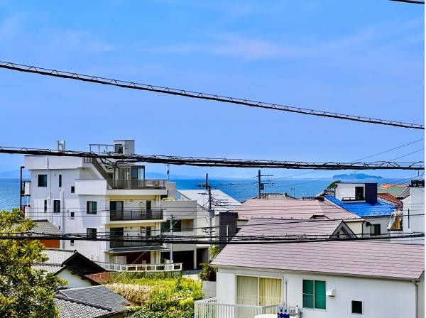 江ノ島も見えます