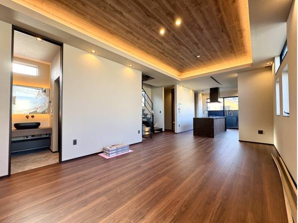 ゆったりとしたLDK