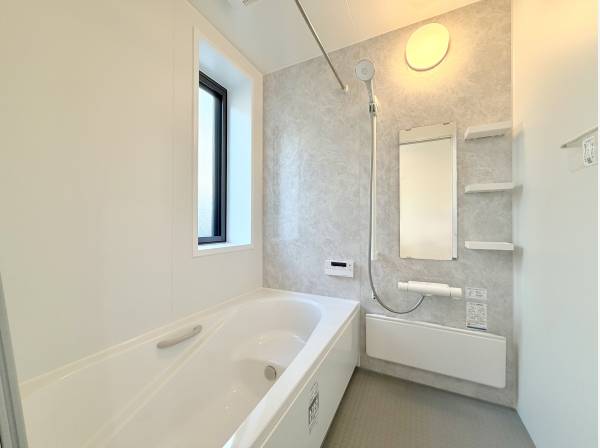 1日の疲れを癒すバスルーム