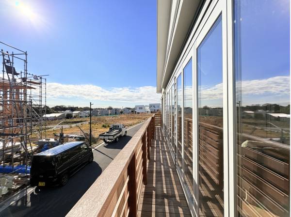 日当りの良い東南角地