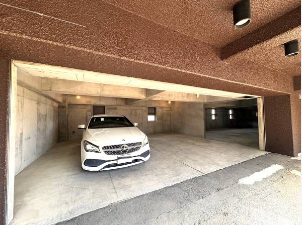 地下車庫です