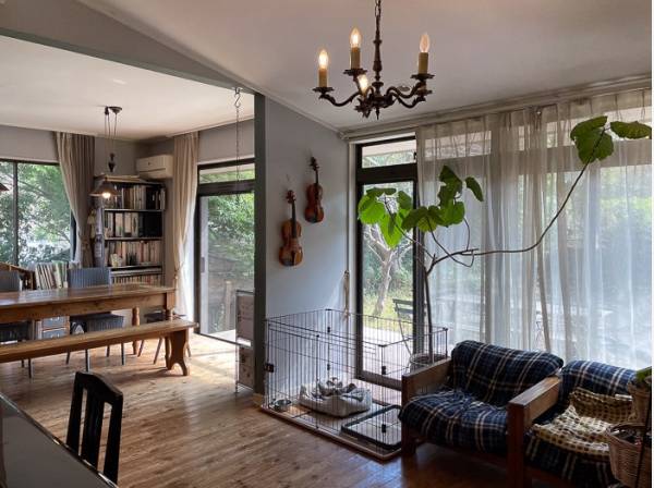 開放感のあるLDK