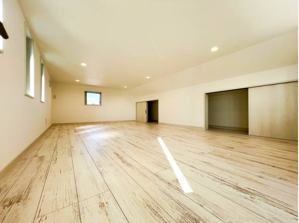 ロフトスペースも広々