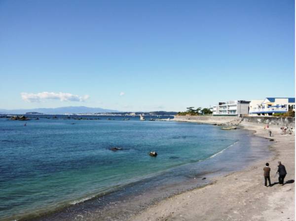 真瀬海岸まで徒歩1分（約80ｍ）