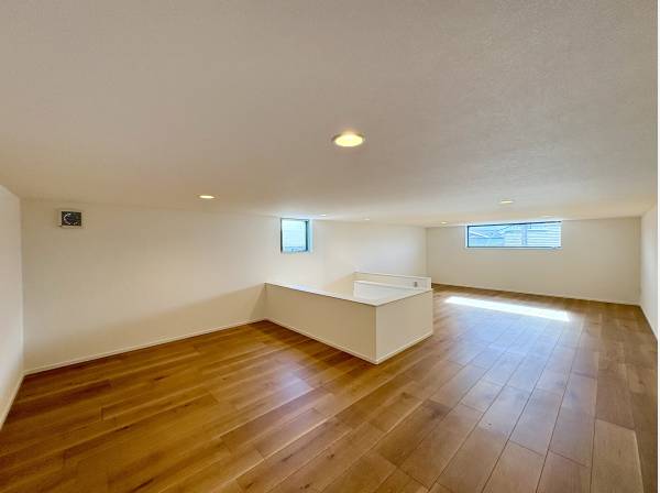 収納としてもあると嬉しいロフトスペース