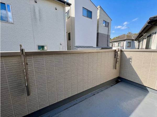 バルコニーもあります。