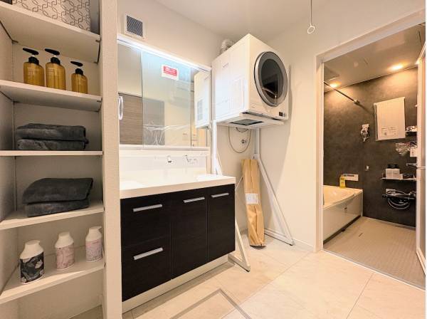 忙しい毎日を快適にしてくれるサニタリールーム